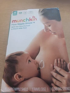 Munchkin Flow Nipple Shield 20mm size M Store Return Free Shipping Z8 - Picture 1 of 1