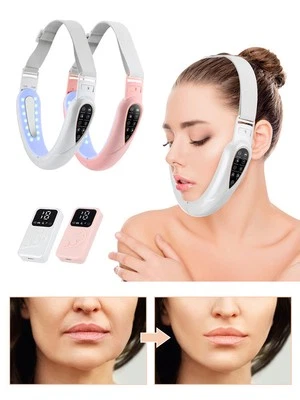Remote Control Micro Current Color Light Face Slimmer With Five Modes Patch Puls - Image 1 of 4