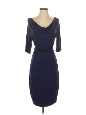 Three Dots Women Blue Cocktail Dress S - Image 1 of 4