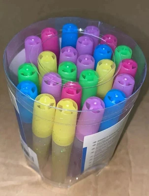 Baker Ross AR322 Glitter Glue Markers For Kids Pack Of 24 - Image 1 of 4