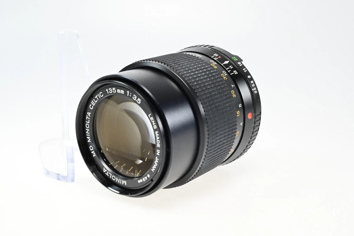 Minolta MD 135mm Focal Camera Lenses for sale - eBay