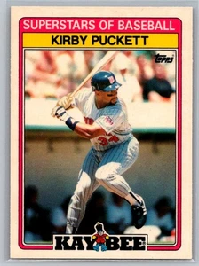 1989 Kaybee Superstars of Baseball Kirby Puckett #24 - Picture 1 of 2