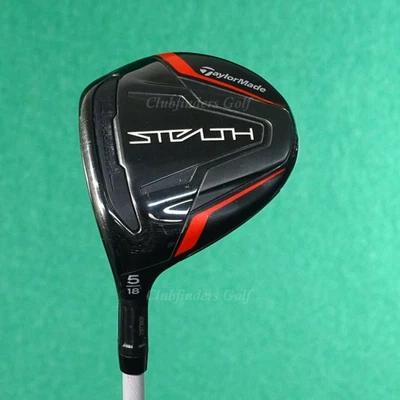 Madera LH TaylorMade Stealth 18° Fairway 5 flujo uniforme T-1100 6,5-X 75G X-rígida con HC Foto 1 de 4