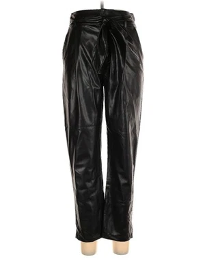 Pantalones de imitación de cuero negros para mujer David Lerner 6 Foto 1 de 2