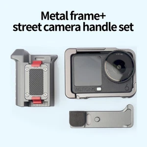 Street Photography Griffset für DJI Osmo Action 6 Handgriff Schutz Rahmenkäfig - Bild 1 von 9