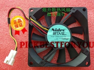 1pc Not used   D08R-12TS1 03B fan DC 12V 0.09A 3pin  #lk - Picture 1 of 3