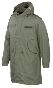 US GI Shell Kapuzenparka Parka M51 Army Winterjacke Feldparka Fishtail Medium - Bild 1 von 5