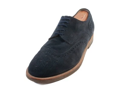 Zapatos Derby Fratelli Rossetti Azul Gamuza 34503 Foto 1 de 4
