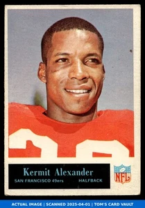1965 Philadelphia #170 Kermit Alexander VG-EX - Picture 1 of 2