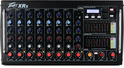 Peavey XR-S 9-channel 1500W Powered Mixer with FX - Image 1 of 4