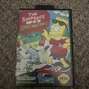 VG Simpsons: Bart vs. The Space Mutants (1992) Sega Genesis, US, Complete. - Bild 1 von 7
