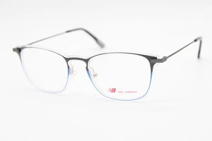 NEW NEW BALANCE NB4087-5 BLACK BLUE CLEAR AUTHENTIC EYEGLASSES 51-19 - Picture 1 of 4