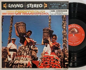 RCA LSC-2323 Tchaikovsky/ Rimsky-Korsakoff CAPRICCIO Kondrashin ED1 stereo 1S/6S - Foto 1 di 6