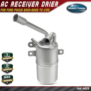 Aluminum A/C AC Receiver Drier for Ford Focus 00-03 To 1/03 Silver XS4H19E647AH - Picture 1 of 10