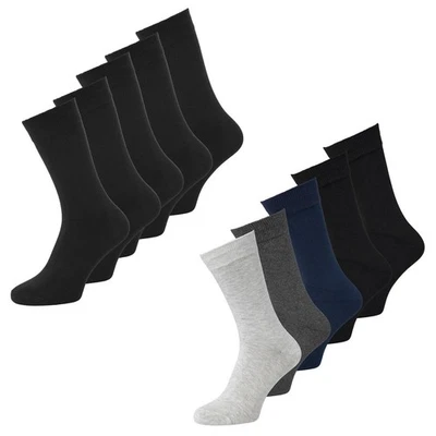 JACK&JONES Calcetines Para Hombre De Bambú Paquete De 5 - JACBASIC, Talla Única - Imagen 1 de 3