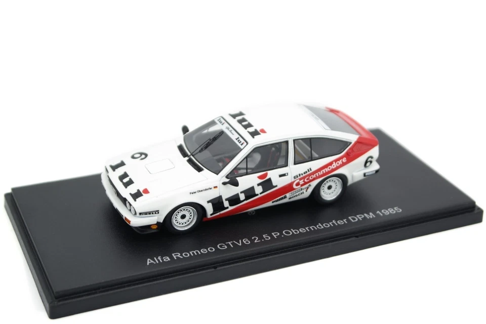 Neo Scale Models ALFA ROMEO GTV 6 DPM 1985 P.oberndorfer 1 43