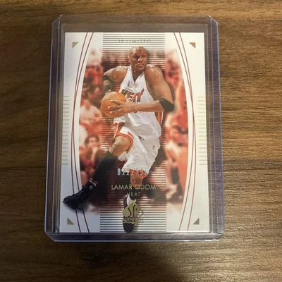 2003-04 SP Authentic #42 Lamar Odom LIMITED /100  Heat SP - Image 1 of 3