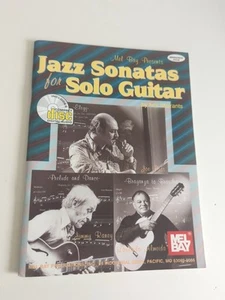Ivor Mairants Jazz Sonatas For Solo Guitar Book, Extremely Rare 1997 + CD - Picture 1 of 13