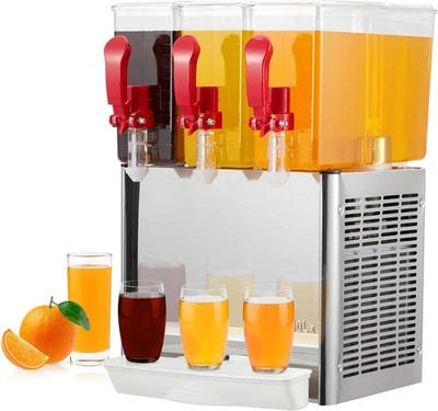 30L Refrigerated Beverage Dispenser Commercial Juice Mixer Infuser Machine - Image 1 of 4