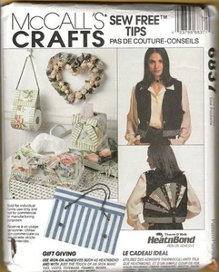 Pattern McCall's Crafts "Sew Free Tips" Sewing c1993 Vintage NEW - Picture 1 of 3