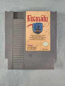 Faxanadu, NES, Loose, Authentic!