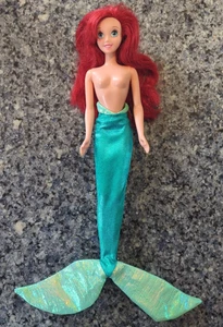 Poupée Mattel vintage 1995 Disney Little Mermaid Ariel en vrac, avec queue, pieds plats - Photo 1/19
