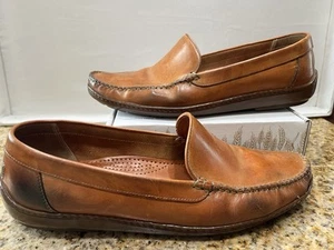 Bragano made in Italy men's brown leather dress shoes size 11.5 - Picture 1 of 8