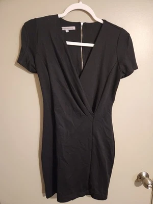 Foreign Exchange Women Bodycon Dress Size M black Sleeveless - Image 1 of 3