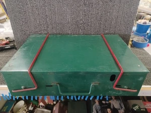 Vintage Coleman 425C With Red Tank Double Burner Stove Untested - Picture 1 of 6