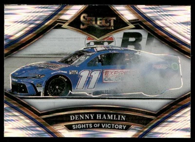 Denny Hamlin 2024 Panini Select Sights Of Victory Flash Prizm #2 - Image 1 of 2