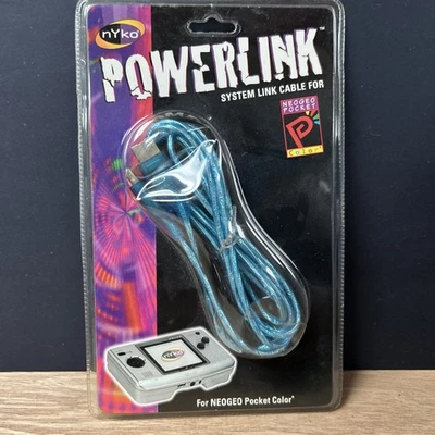 NYKO Sellado Neo Geo Pocket Color PowerLink Nuevo de Lote Antiguo Foto 1 de 2