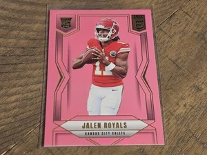 Panini Donruss Elite #145 Jalen Royals 2025 radiocontrol rosa casi nuevo - Imagen 1 de 3