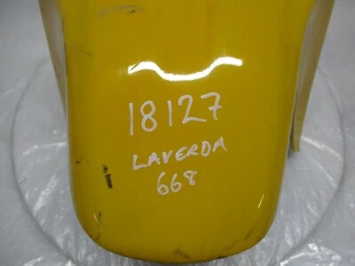 LAVERDA DIAMANTE 668 YELLOW FRONT MUDGUARD (18127) - Image 1 of 4