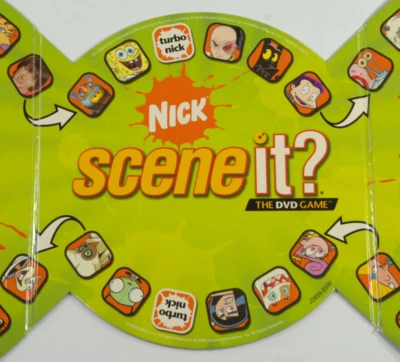 Nickelodeon Scene It DVD Game Parts GAMEBOARD - Image 1 of 4