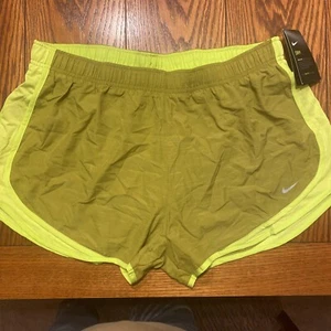 Nike Womens Tempo Brief-Lined Green Running Shorts, 831558-389 XXL - Picture 1 of 5