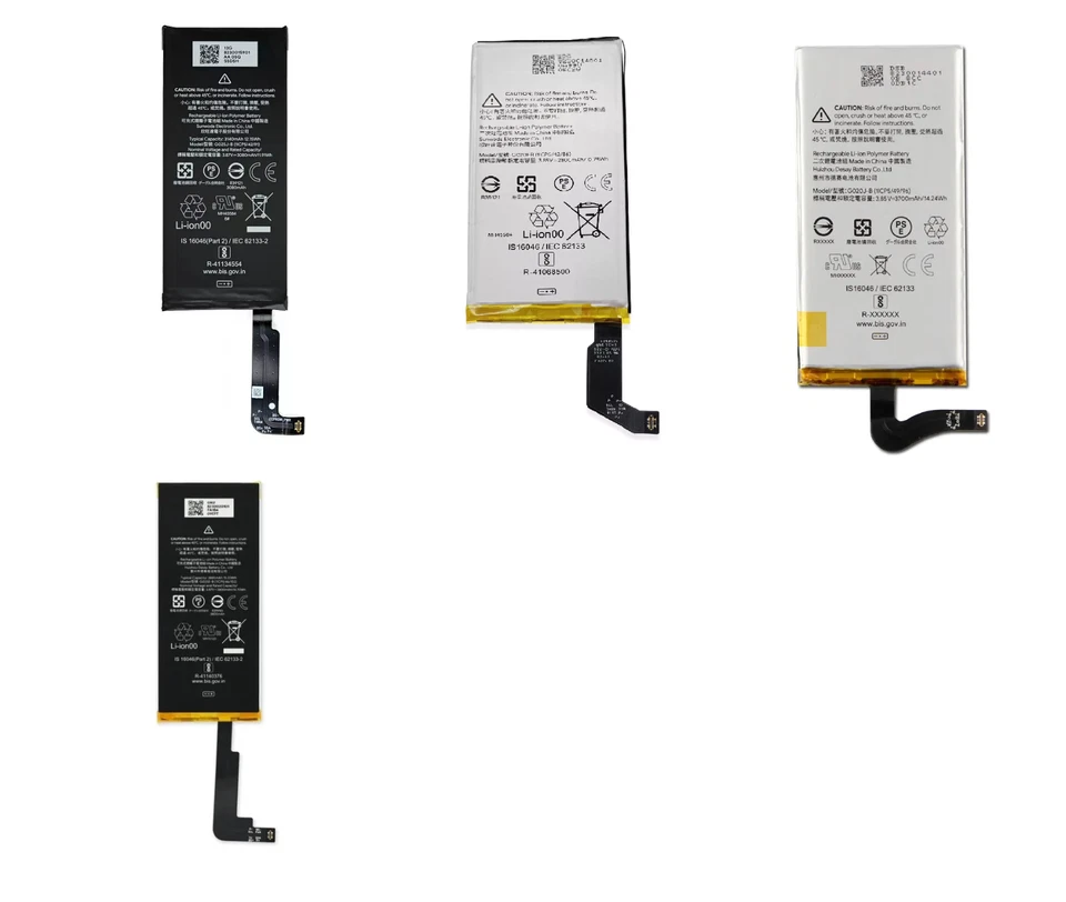 Battery for Google Pixel 4 / Pixel 4A / Pixel 4XL / Pixel 4A 5G / Pixel 5 / 5A - Image 1 of 1