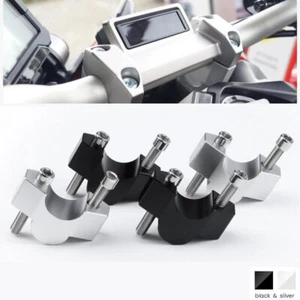 Handlebar Riser Clamp Extend Adapter For Honda Adv/X-Adv 750 ADV 150 160 350 17- - Picture 1 of 14