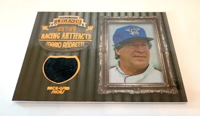 2009 Legends Racing Artifacts Sheet Metal Used Bronze #MaAS Mario Andretti 93/99 - Image 1 of 4