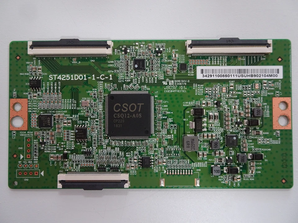TCL 43S421 43S423 T-Con Board (ST4251D01-1-C-1) 34.29110.085 - Image 1 of 1