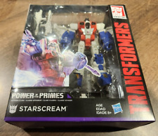 ** Transformers STARSCREAM (POWER OF THE PRIMES Deluxe Class) ** NEW!! MIB