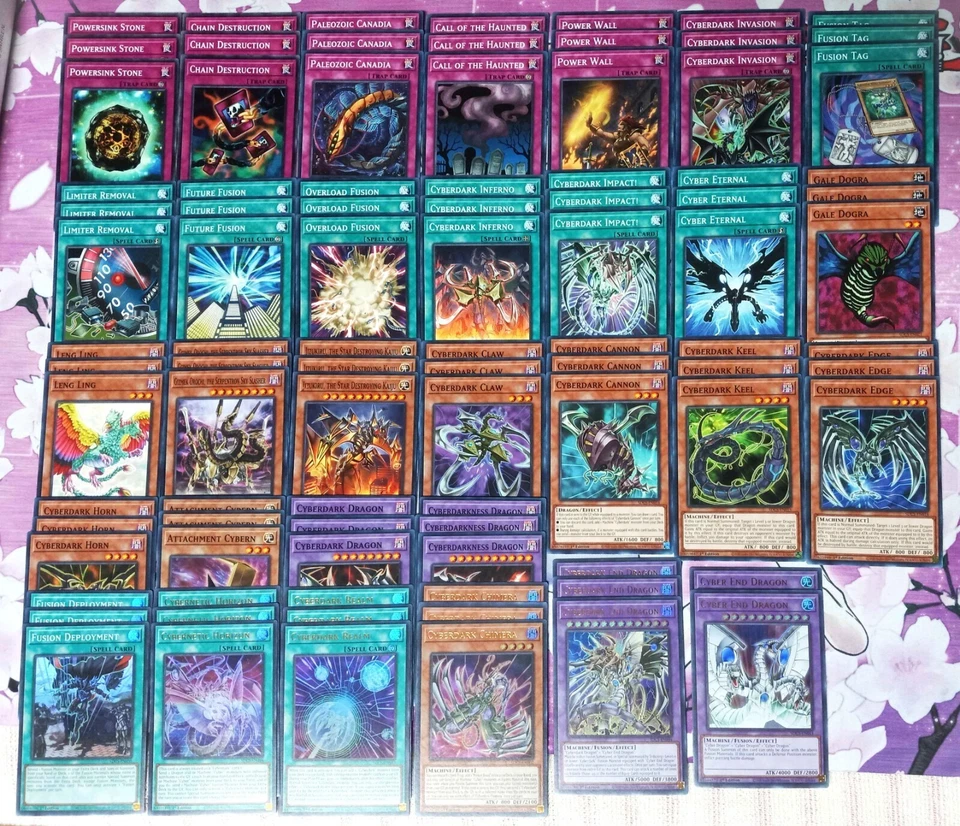 CYBER DARK DRAGON DECK 93 | Cyberdark Dragon Chimeratech Overflow End YuGiOh - Image 1 of 1