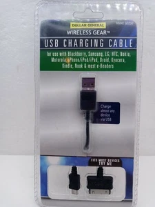 Wireless Gear USB Charging Cable - Model G0256 fits Kindle Nook e-readers +more - Picture 1 of 4