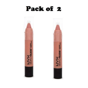 Pack of 2 NYX Simply Nude Lip Cream, SN03 Disrobed - Picture 1 of 6