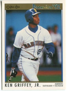 1992 O-Pee-Chee Premier OPC #167 Ken Griffey, Jr. Seattle Mariners - Picture 1 of 2