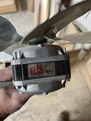 Elco NUT6B06ZUN301 Square Bearing Motor 6 Watts, 115 Volts, 1550 RPM • 50$