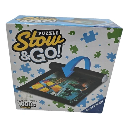 New Sealed Ravensburger Puzzle Stow And Go (1000pc Puzzle) - Image 1 of 2