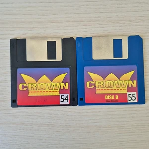 ✅  CROWN ⭐ Diskette Commodore Amiga 500 600 2000 ⚡️ - Bild 1 von 1
