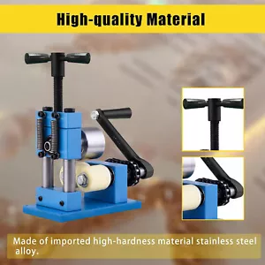 Hand Crank Ring Bracelet Press Bending Machine Making Tool Jewelry Ring Bender - Picture 1 of 8