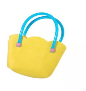 Borsa in feltro di tulipano giallo adatta a bambole American Girl 18" - Foto 1 di 1