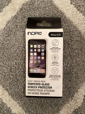 iPhone 6 Screen Protector, Incipio [Clear] PLEX Tempered Glass Screen Protecto.. - Image 1 of 3